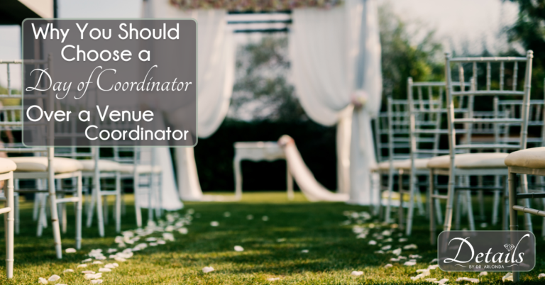 Why You Should Choose a Day of Coordinator Over a Venue Coordinator: The Titles, Roles, & Everything You Need To Know, a Blog By Cleveland Wedding Planner, Dr. Arlonda Stevens